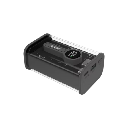 Powerbank avec charge rapide Deltaco 10.000 mAh-Transparent