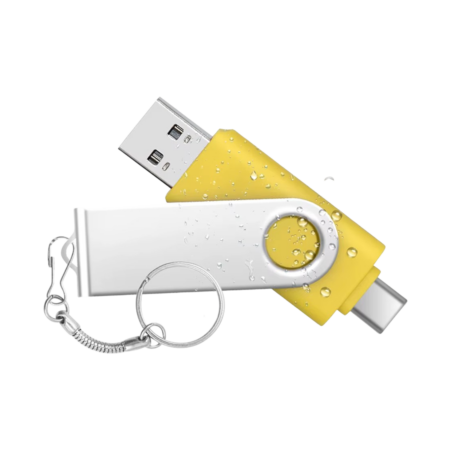 Clé USB-OTG 16Go Jaune